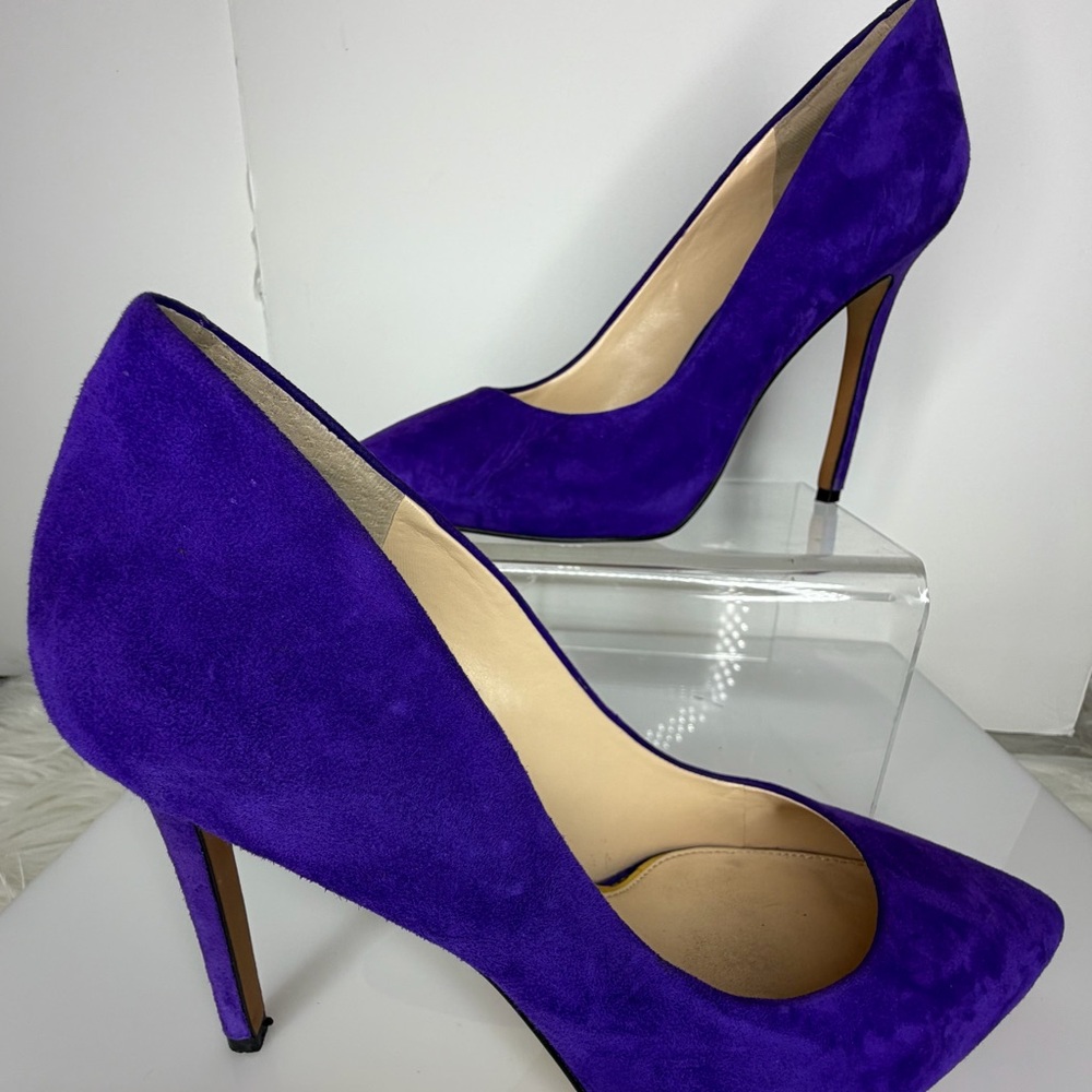 Jessica Simpson Vibrant Purple Heels - Picture 6 of 8